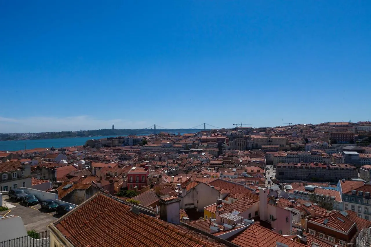 Lisbon Panoramic View -3Bedrs+3Baths+ Balconies+Ac Apartman