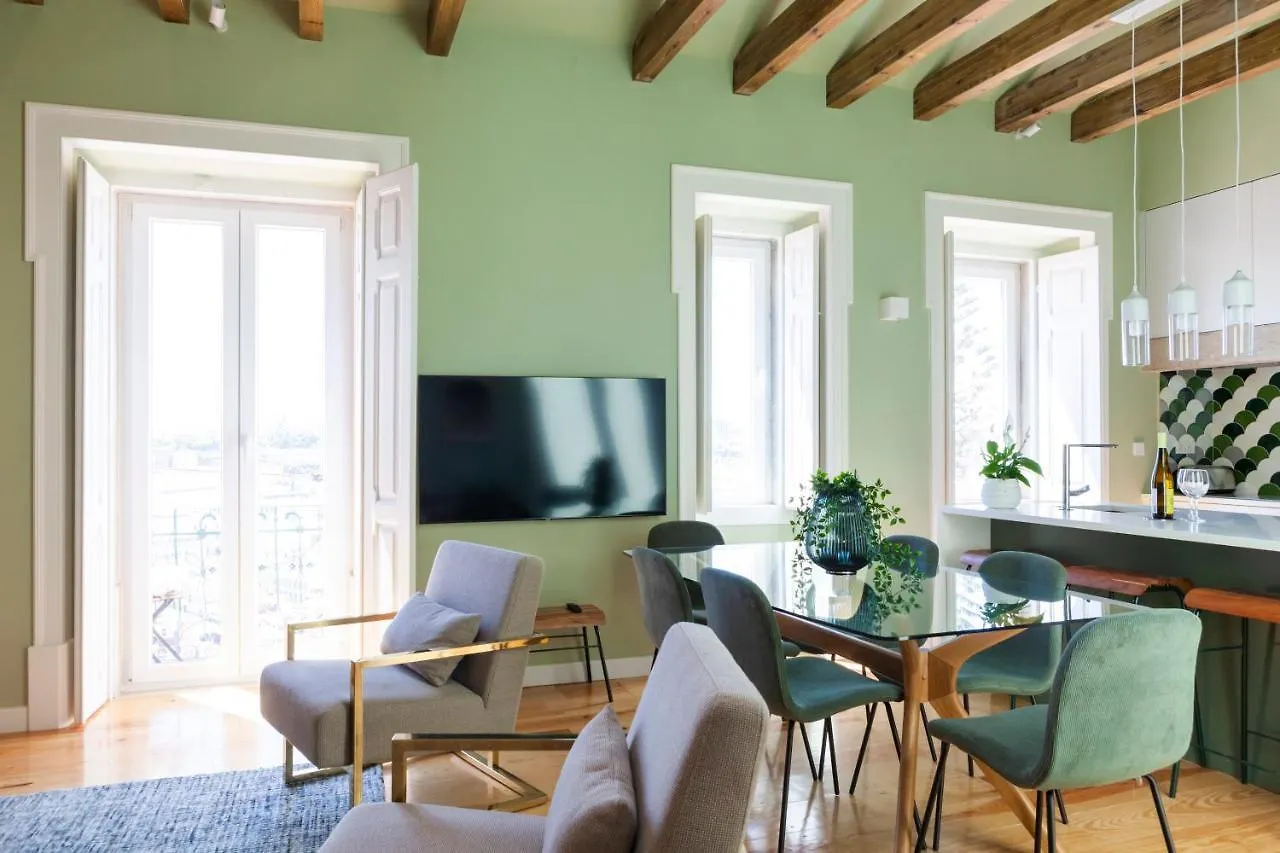 Lisbon Panoramic View -3Bedrs+3Baths+ Balconies+Ac Apartman